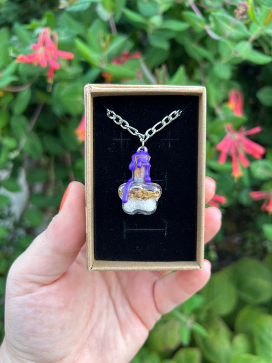 Creativity & Inspiration Spell Jar Necklace